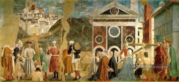  Piero Galerie - Découverte et Preuve de la Vraie Croix Humanisme de la Renaissance italienne Piero della Francesca